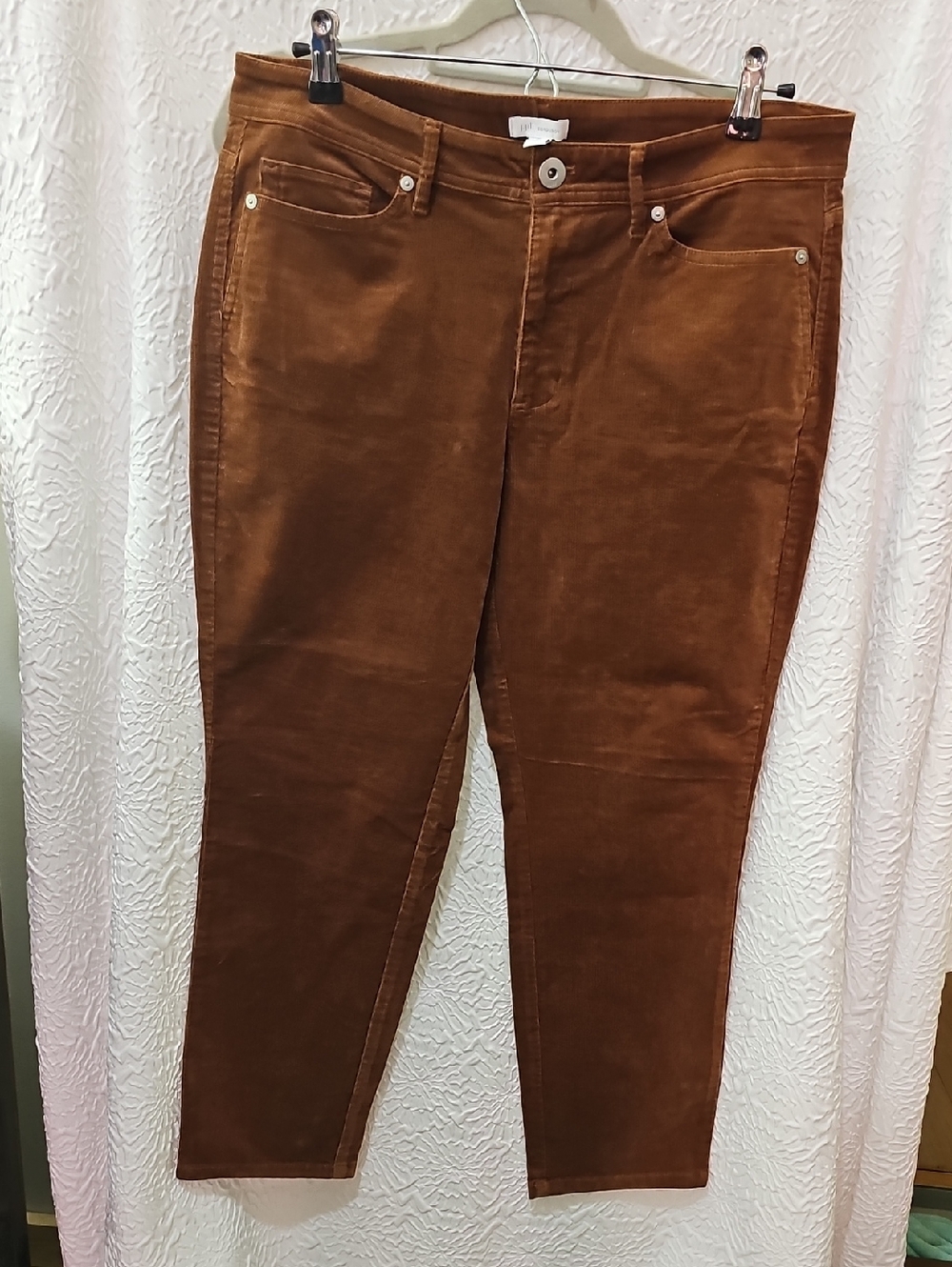 J Jill Corduroy Sz 12P Inseam 25.5" Waist 17"